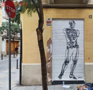 Graffiti Persiana Anatomia Artistica 300x100000